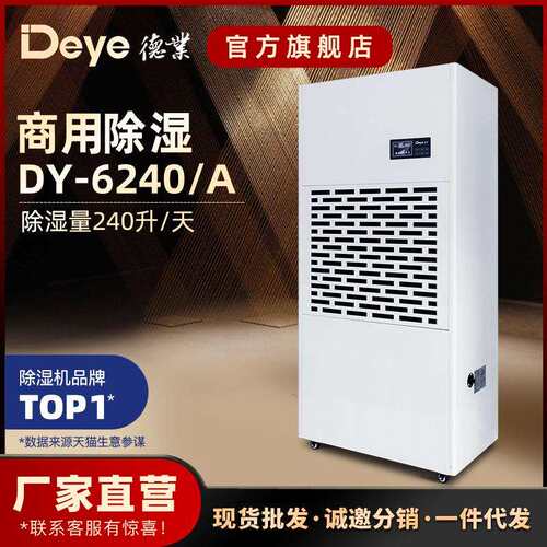 工业商用除湿机DY-6240/A 仓库停车场工业抽湿机大功率除湿器