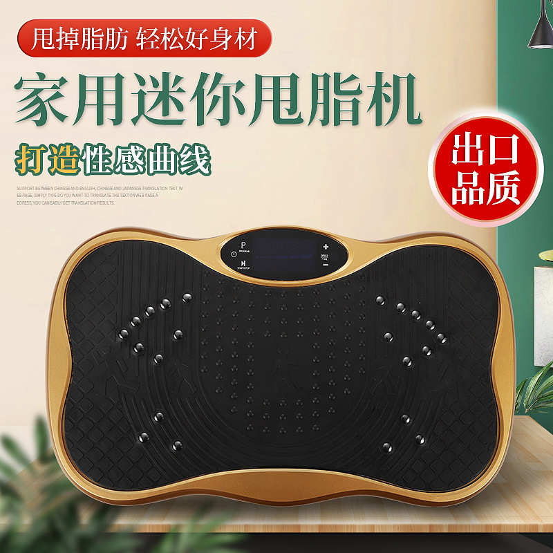 家用迷你甩脂机抖抖机懒人运动健身器材站立式美体塑身机厂家批发
