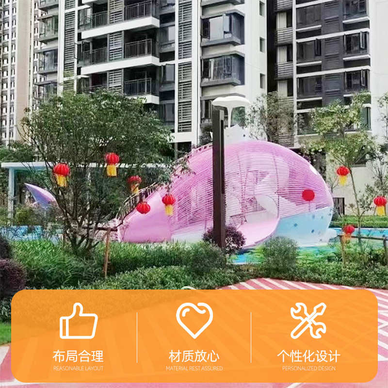 福建滑梯户外滑滑梯不锈钢钻大型定制游乐爬梯设备非标动力儿童无