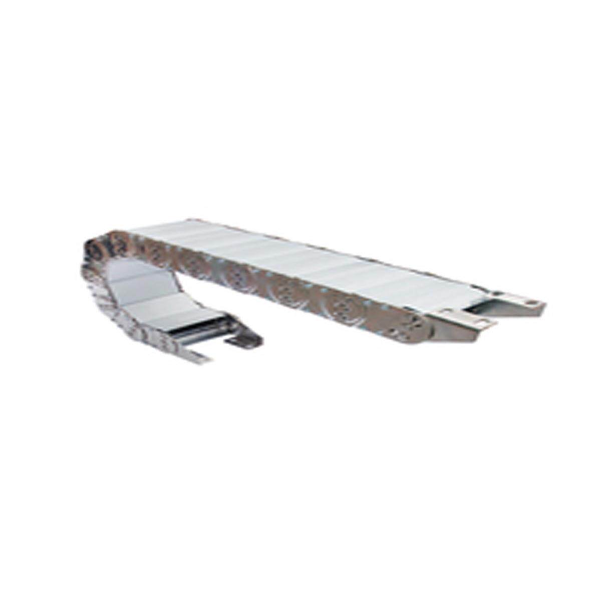 工厂金属钢制拖链工程机床设备不锈钢坦克链机械拖链厂家直供