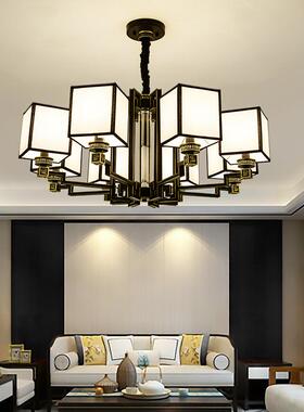 新中式灯205款吊中2国客厅灯67435现代简约大气古典餐厅卧室灯具