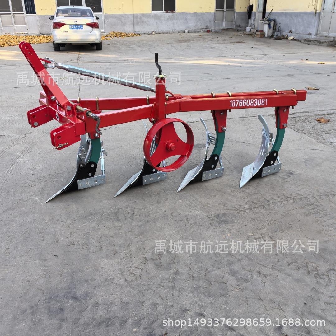 丝杠调幅铧犁 3铧4铧栅条镜面犁 可以耕到地边的深翻犁 耕深25cm