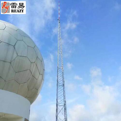 雷斯盾厂家批量供应玻璃钢避雷针雷达站玻璃钢避雷针机场避雷针