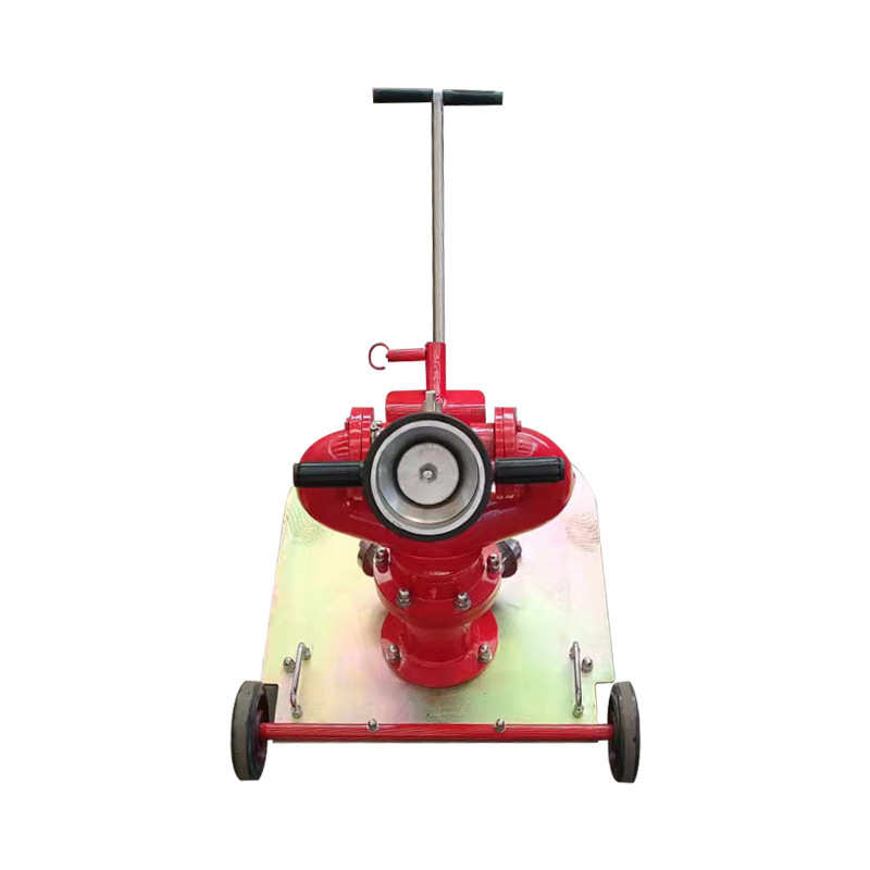 直流喷雾水炮PSY30-50移动消防水炮3050喷水炮手推车移动消防炮