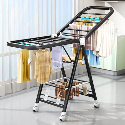 clothes drying rack folding laundry garment dryer hanger dry