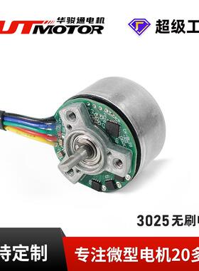 3025无刷电机PWM调速小家电无刷马达 按摩器外转子无刷直流电机