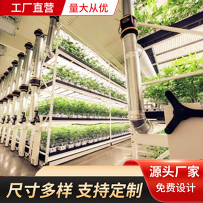 室内种植系统蔬菜种植架轨道种植架密集种植苗架苗床潮汐架