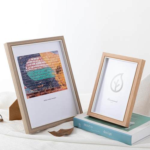 新款直销相框摆台7寸6寸8寸10寸照片框A4寸挂墙画框创意简约logo