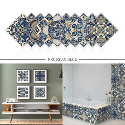 Crystal Tile Self-adhesive 3D wall sticker Kitchen Wallpaper