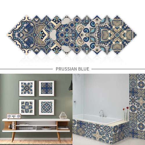 Crystal Tile Self-adhesive 3D wall sticker Kitchen Wallpaper