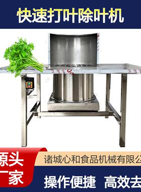 心和去芹菜叶子机器设备 大型芫荽香菜摘叶机 藜蒿去叶机空心菜摘