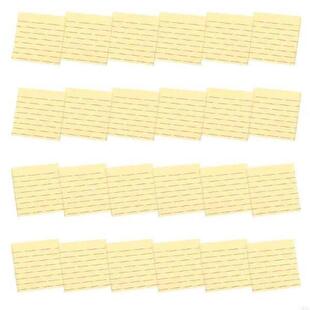 24 Pcs Multifunctional Memo Pad Lined Sticky Note Simple
