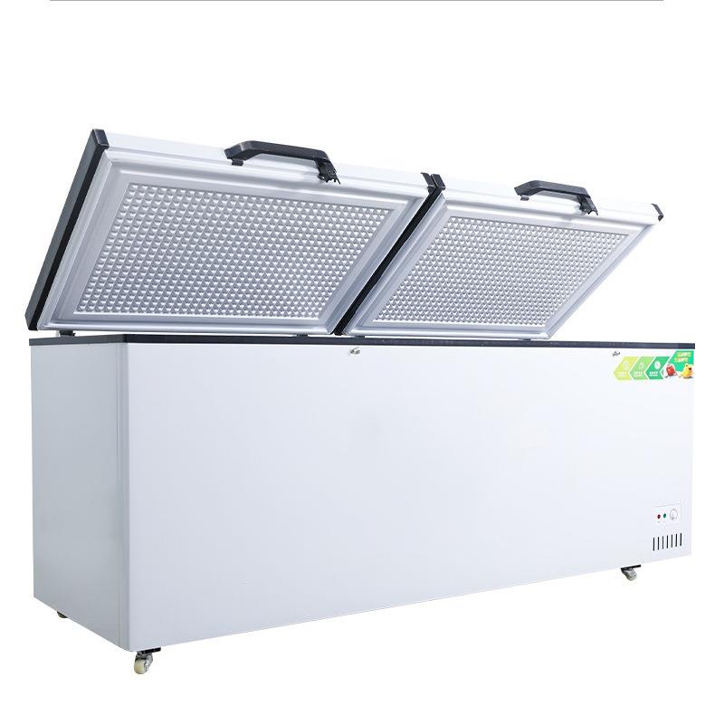 冰柜商用冷冻柜家用冷藏冷冻两用双温冰箱商用展示卧式大冰柜冷柜