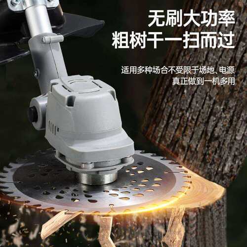 家跨境电动割携CUH草机用便割小型静音割草机户外园林锂电草神器