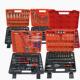 机械修理汽车修理工具箱棘轮套筒扳手套装 多 通用汽车修理工具套装