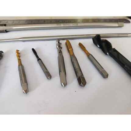 7/16丝攻，7/16-14UNC，7/16-20UNF螺旋先端丝攻