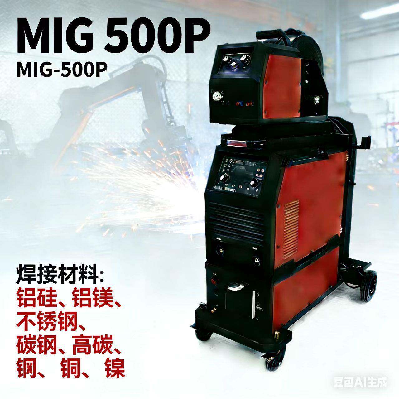 福尼撕厂家MIG-500P双脉冲二保焊汽保焊电焊机铝脉冲