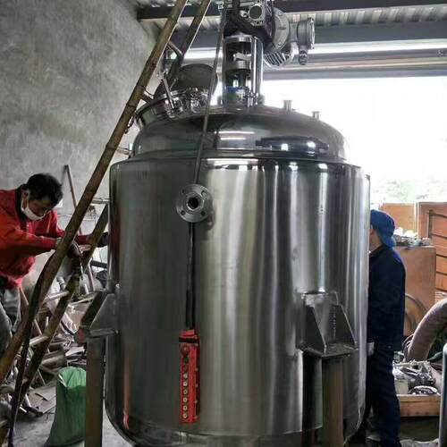 不锈钢搅拌定制卧式工业型级搅搅拌罐机小立式真空大拌型加热搅拌