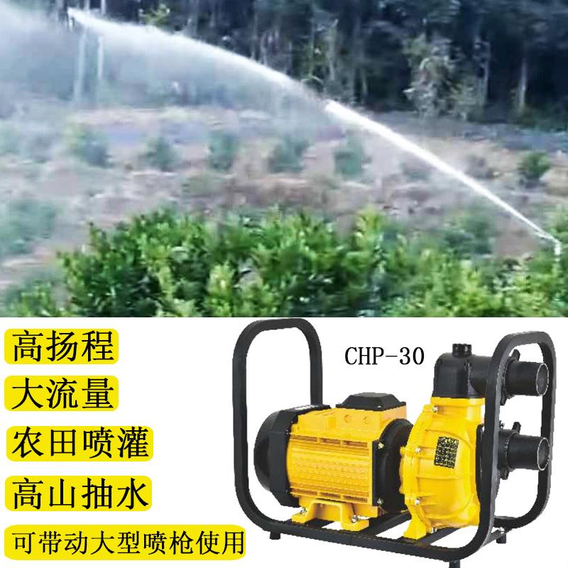 自吸泵农用灌溉抽水泵高压高扬程排污泵喷灌增压泵泥浆泵电泵