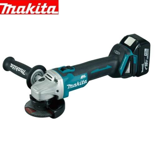 Makita牧田DGA404Z/SFJ/RME无刷充电式角磨机/磨光机100mm锂电