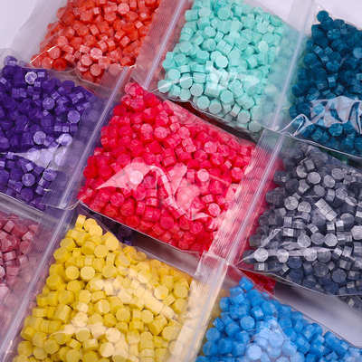 100Pcs Vintage Octagonal Wax Seal Stamps Scrapbooking Metal