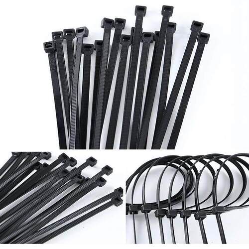 Plastic nylon cable tie 100 PCS black 5X300 cable tie fixing