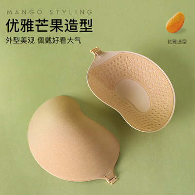 宝娜芒果胸贴吊带聚拢透气乳贴