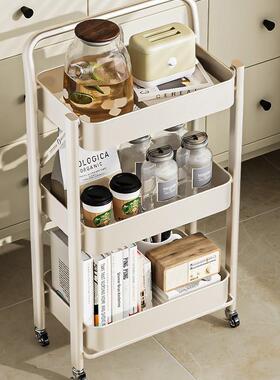 免安装小推置物AML架可折叠书架落地室层多浴卫生间厨房车收纳储