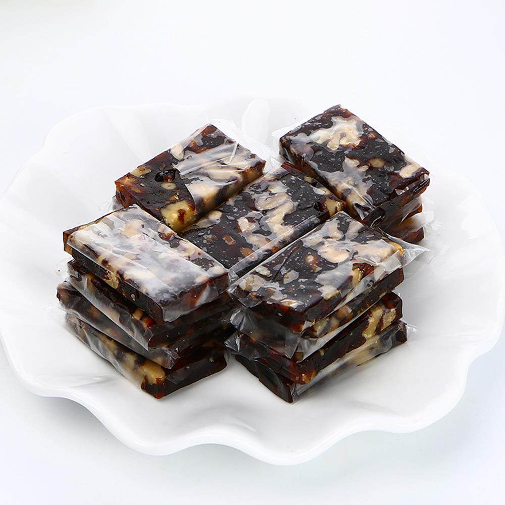 上海特产老香斋松仁南枣核桃糕软糖原味500g枣泥红枣核桃糕点包邮