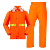 环卫全身防暴雨反光雨衣套装 套装 保洁雨衣外卖 雨衣雨裤 厂批分体式