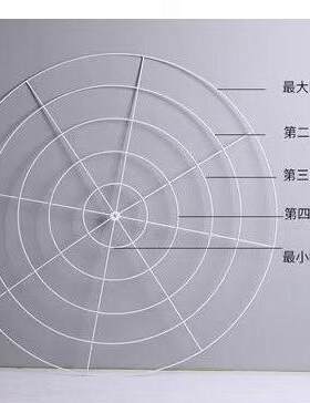 新款婚庆道具圆环线帘吊环铁艺单层 吊顶拱门型