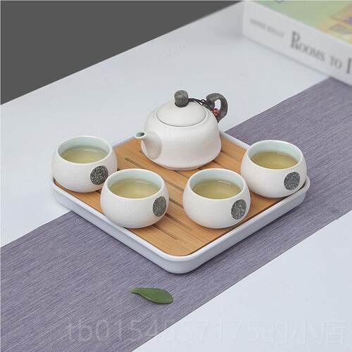 正品一壶两杯茶具套用装快客酒杯家飘逸杯茶壶四快客陶瓷单人迷你