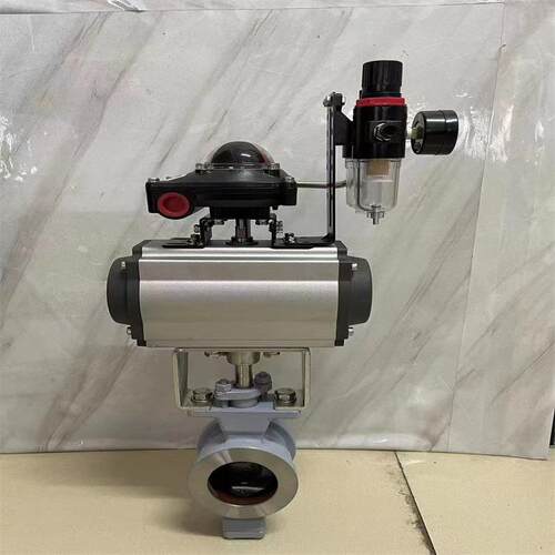 QV947H-16CDN20电动V型调节球阀铸钢电动调节球阀