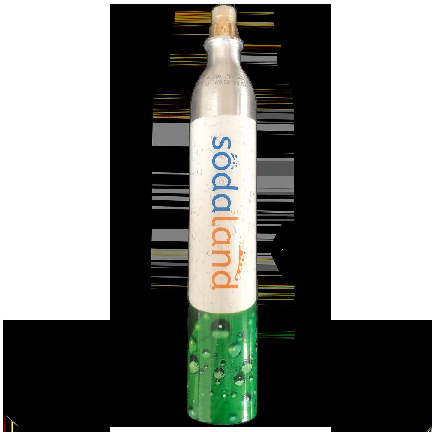 食品级二氧化碳气泡水机气瓶适配SodaStream苏打水机DUO快速连接
