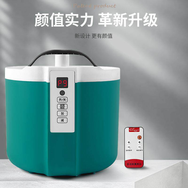 汗蒸箱家用定时可调温熏蒸机遥控蒸汽熏蒸仪桑拿蒸锅欧美英2L