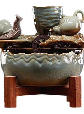 Indoor Waterfall Tabletop Fountain Circulating Water
