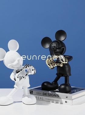 家关轻奢居网红比心老鼠潮流摆件儿童YN-BJ225房卡通玄柜客厅店面