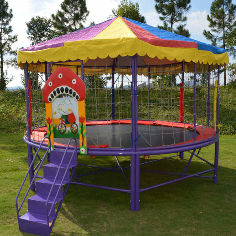 儿童室外小区大型蹦蹦床幼儿园户外儿童跳跳床广场公园游乐场蹦床