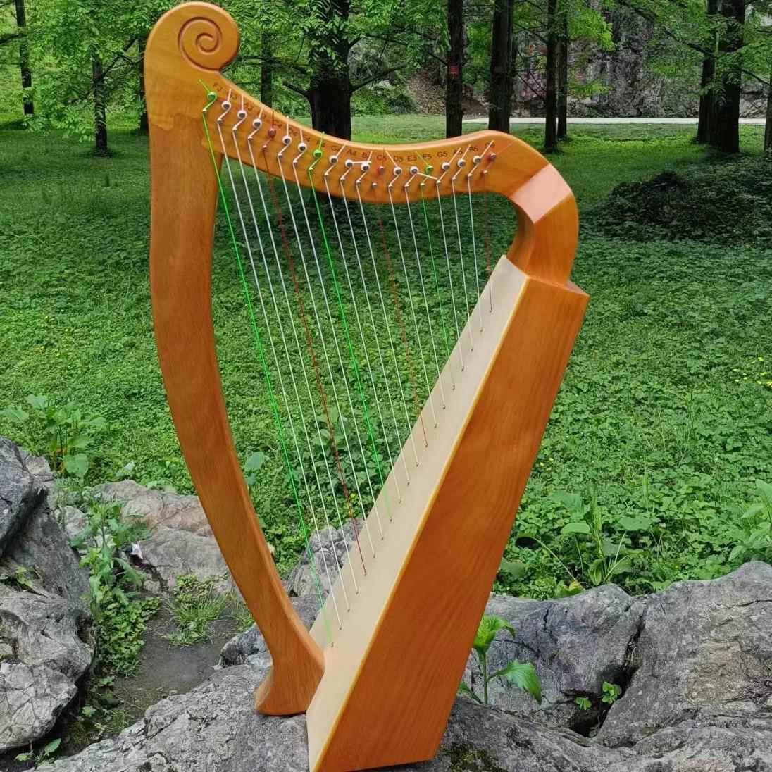 正品竖琴莱琴19弦23弦天拉使手琴简单易上小众里乐器雅yyds