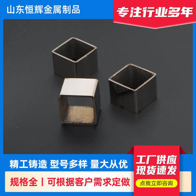 304不锈钢方管抛光拉丝大口径建筑电器厨具装饰焊接镜面方形钢管