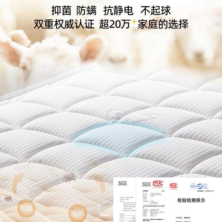 席梦思床垫家用卧室乳胶软垫20cm厚硬椰棕1.5米租房弹簧床垫