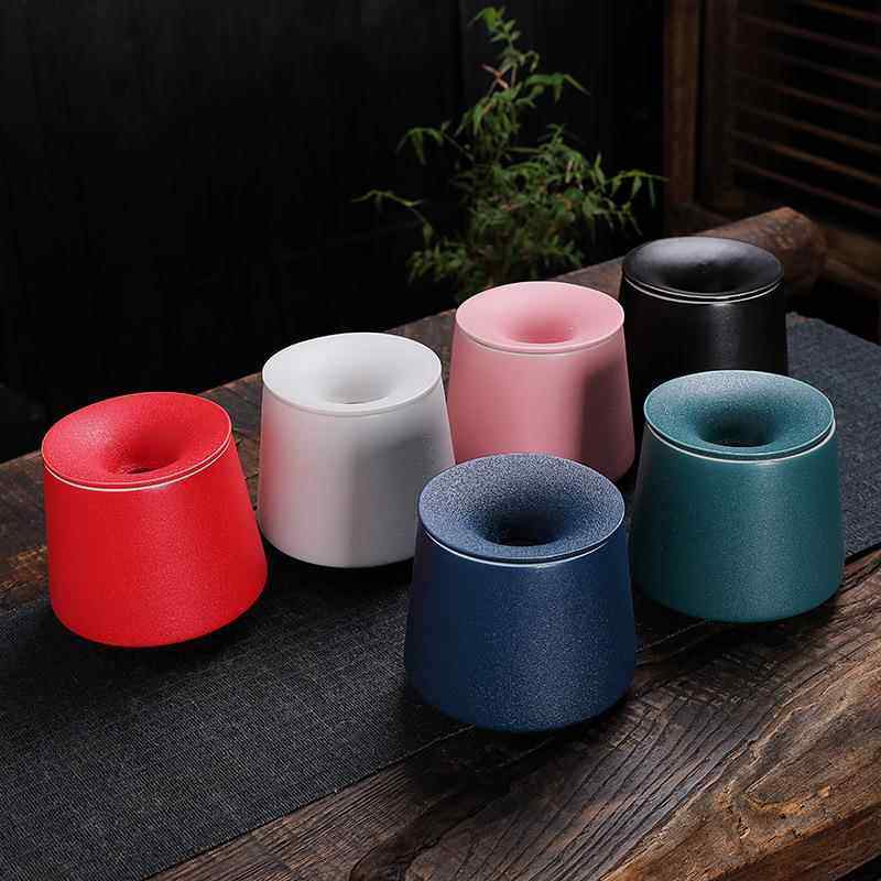 陶瓷陆宝烟灰缸家用卧室客厅办公室个性创意防飞新中式烟缸