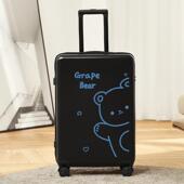 箱箱皮 20寸箱子拉杆箱女2机4旅行学生密码 新款 行李箱ins网红新款