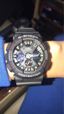 卡西欧GA-120运动手表怎么样，真能防水?