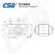csb标准设计 低噪音 轴承座 免 自润滑 长盛lin 11g 维护直线