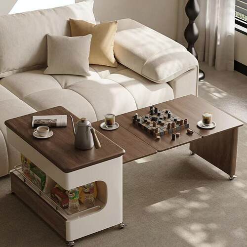 可移动茶几折叠伸缩小户型客厅家用边柜升降沙发边几茶几