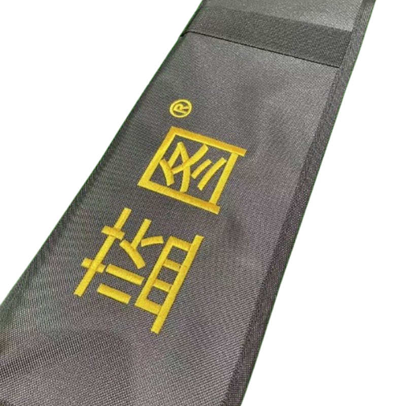 蓝图杆包新款二槽三槽通用手提肩背双刺绣杆盒杆包台球杆盒外包图片