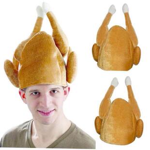 Hat Turkey Adult Novelty Dress Stuffed Fancy Christmas