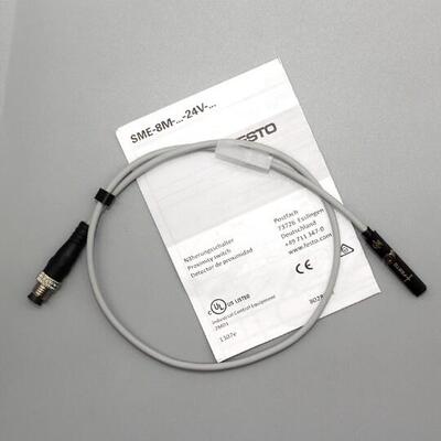 FESTO磁性开 关SME-8M-DS-ZS-24V-K-0,3-M8D.543861感测应器54389