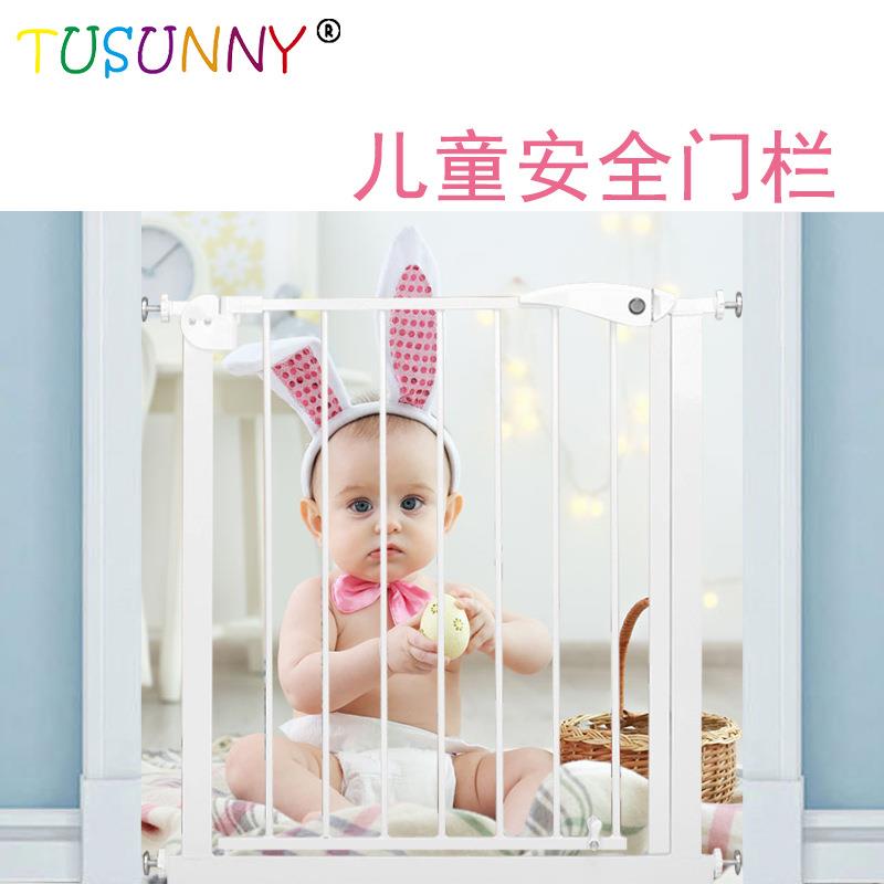 楼梯护栏儿童安全门栏围栏婴儿楼梯口防护栏宠物栅栏门免打孔